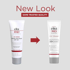 Close-up of texture highlighting light, non-greasy finish suitable for all skin types.