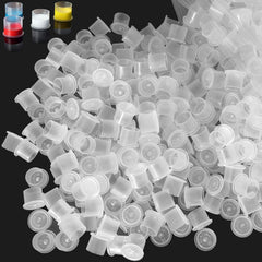 Emalla Tattoo Ink Caps with 11mm base design for stable pigment mixing