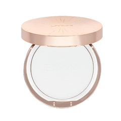 Emani Bye Bye Shine Setting Powder compact open showing matte, shine-control finish.