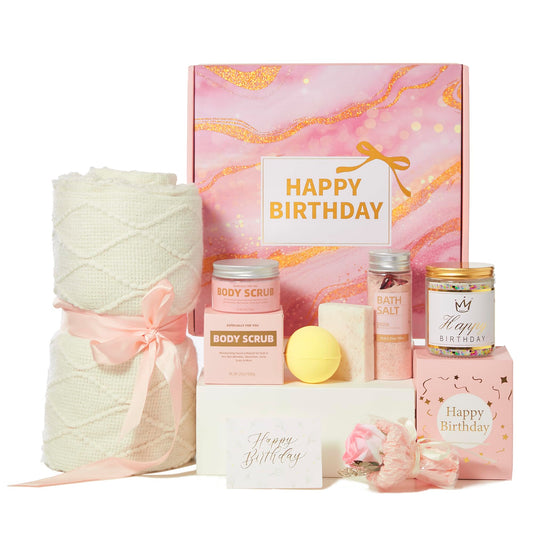 EMBERWAVE birthday gift box highlights luxury pampering for her self-care and celebration.