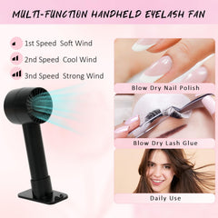 EMEDA cleansing brush and 25 mascara brushes for thorough cleaning.