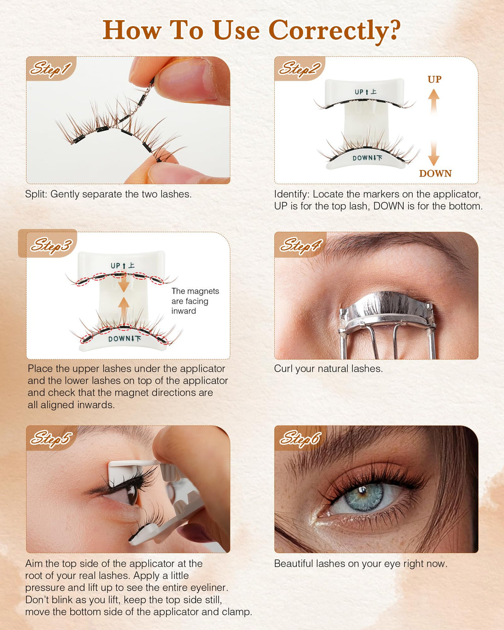 EMEDA Natural Look kit includes compact box and mirror for on-the-spot touch-ups.