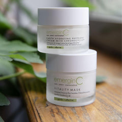 emergin C Vitality Mask alpha-lipoic acid close-up for antioxidant support