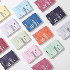EMO PATCH travel-friendly set with a built-in mirror case