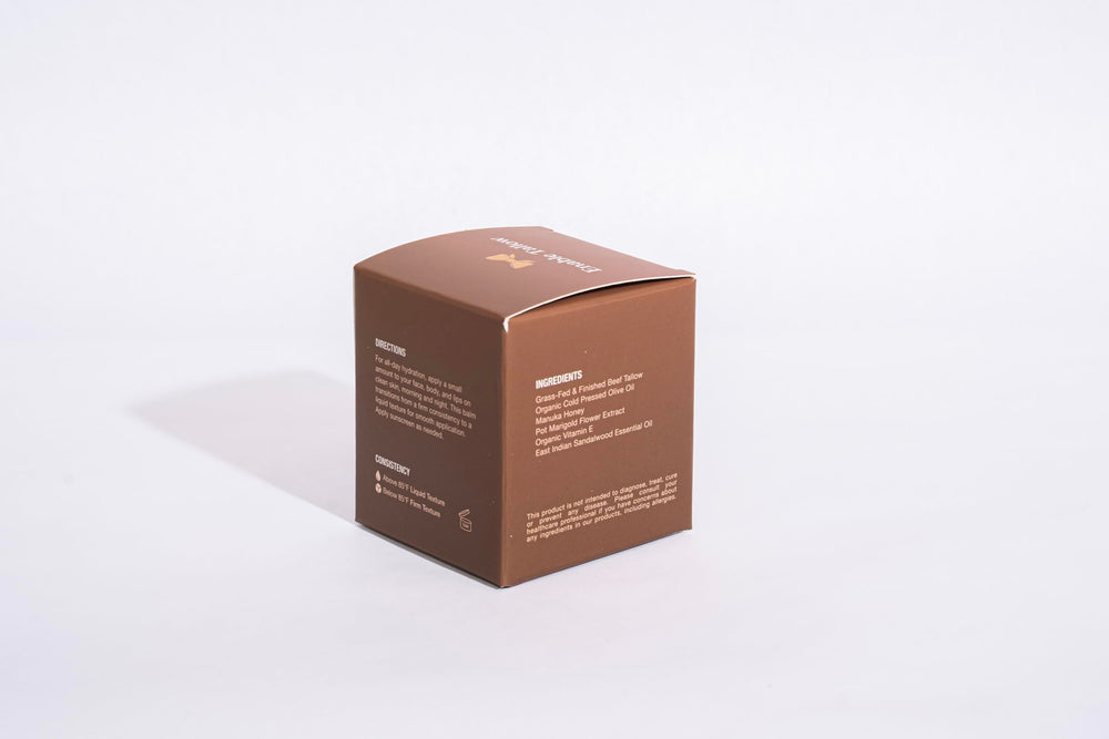 Enable Tallow lip balm use highlights versatile care for lips.