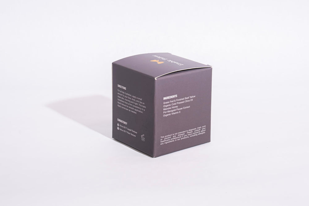 Enable Tallow nutrient-rich vitamins highlight D, E, and Choline support skin health