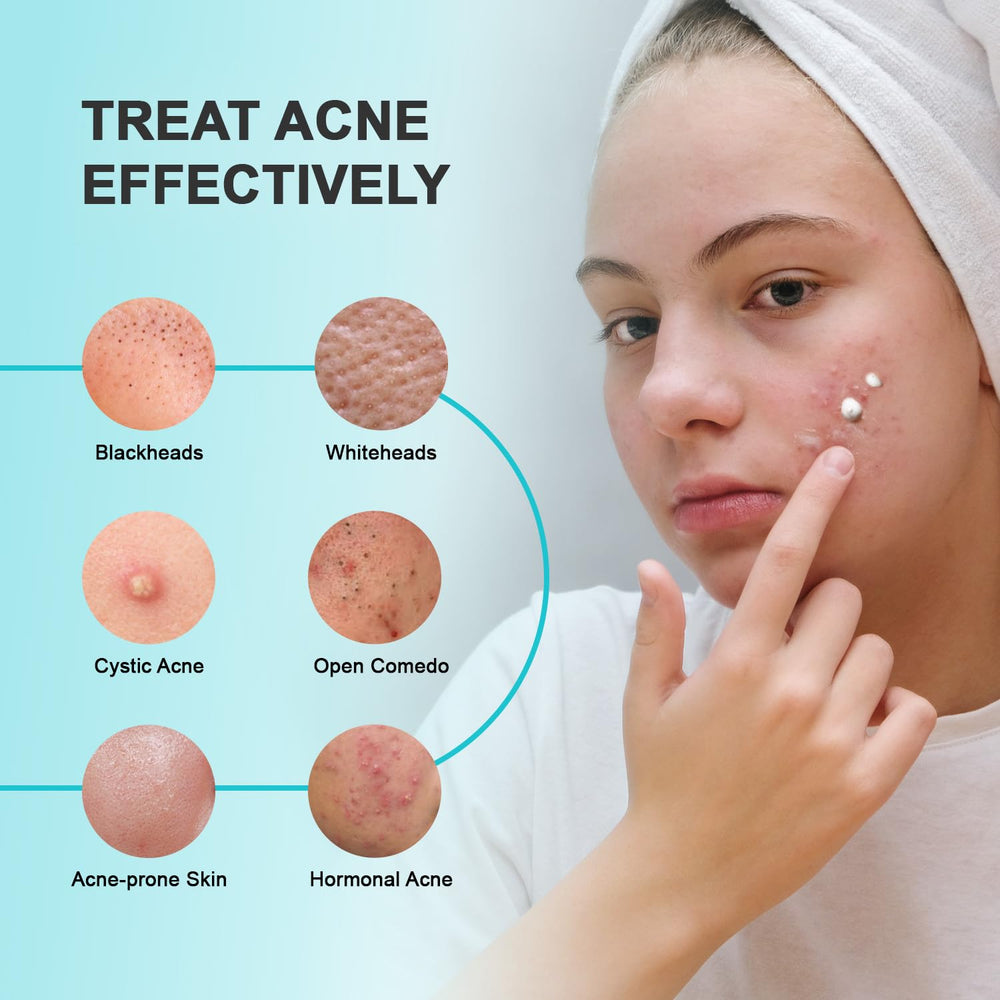 Close-up of Enaskin Naturals gel-cream being applied for quick absorption.