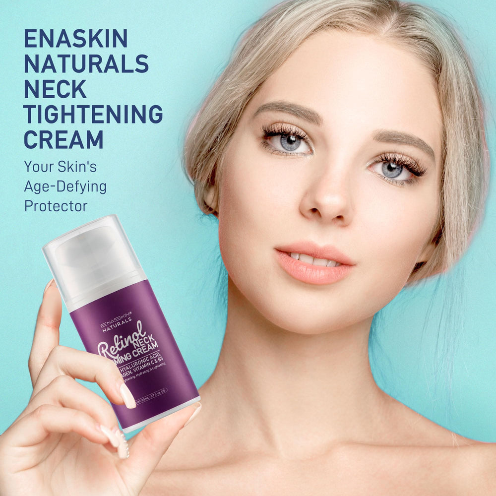 Ingredient panel showcases retinol, collagen and vitamins in the formula.
