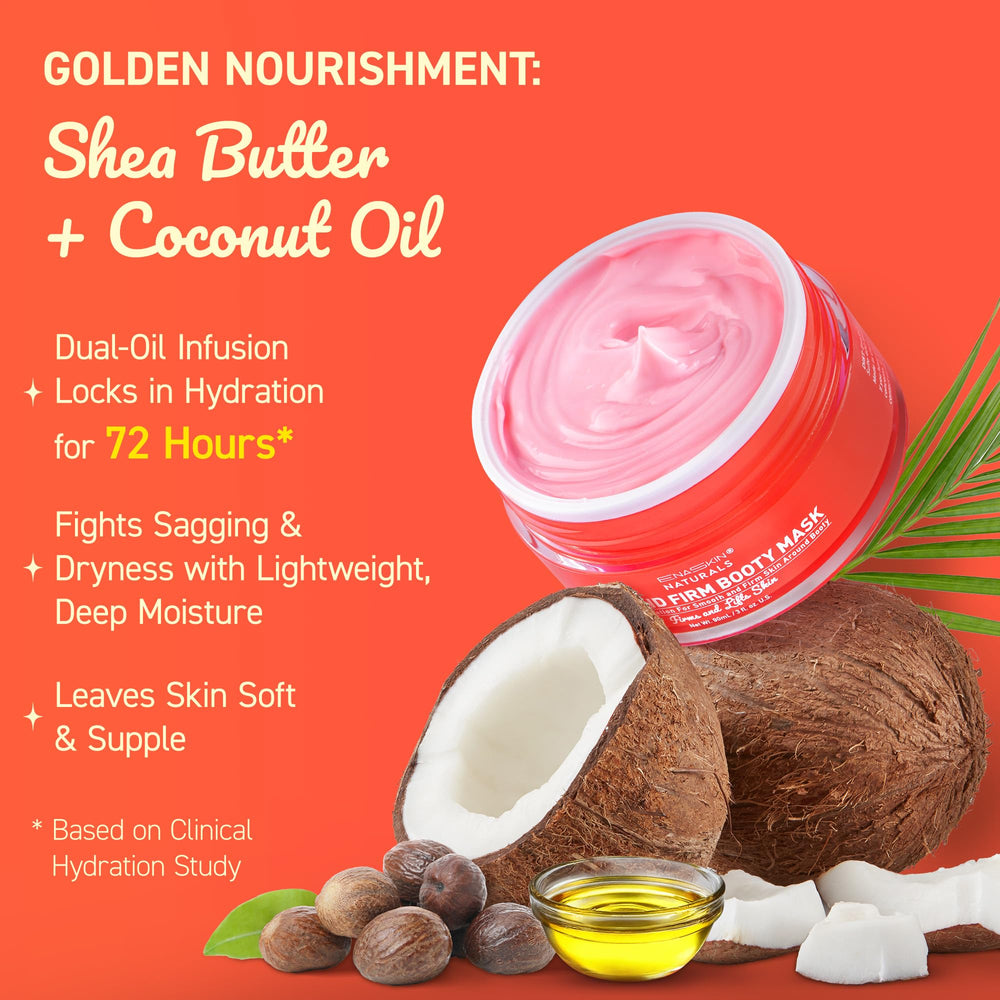 Enaskin Naturals targets thighs and booty for smoother, firmer skin.