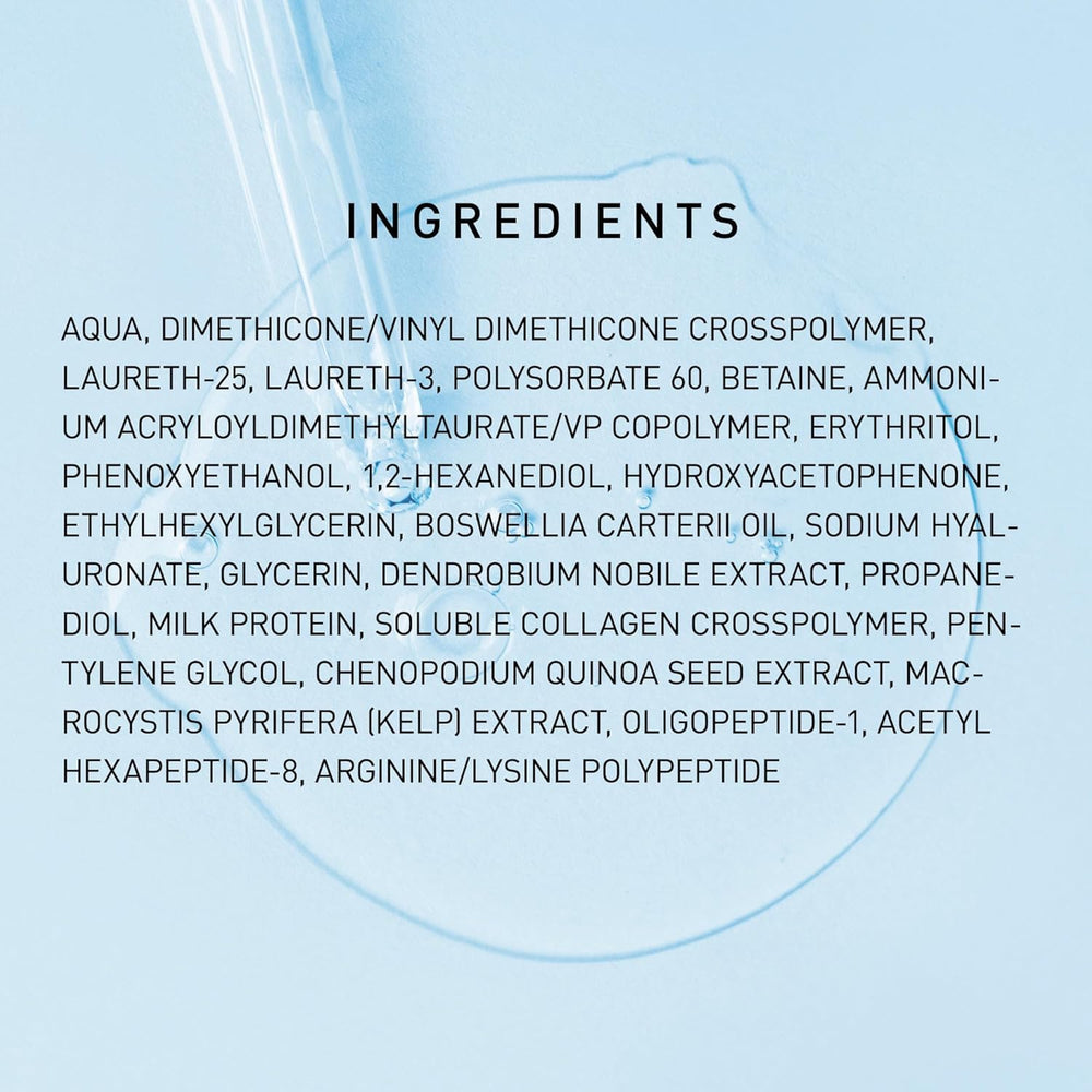 Enaskin Naturals travel-friendly size sits beside makeup essentials for on-the-go skincare