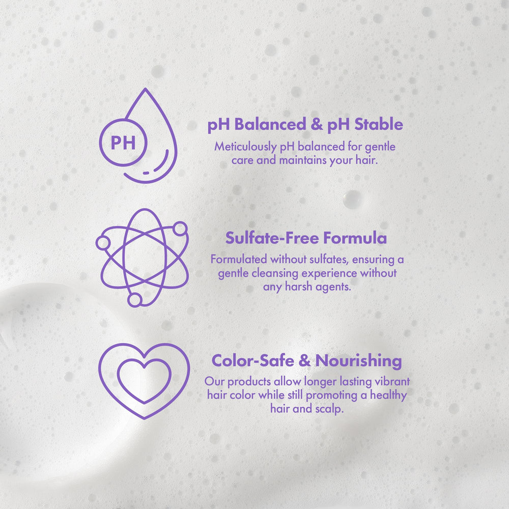 Enjoy Clarifying Shampoo packaging emphasizes sulfate-free and chelating formula