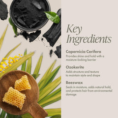 Enjoy Creamy Pomade dry hair application shows light hold.