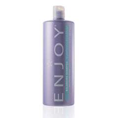 Enjoy Balancing Shampoo bottle lather gently cleansing color-treated hair
