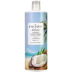 Enjoy Holistic Hydrate bottle 33oz provides long-lasting hydration for damaged hair.