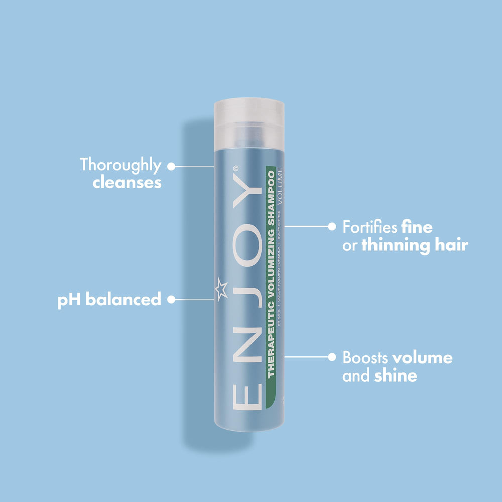 Enjoy Peppermint menthol scent close-up conveys refreshing scalp cooling.