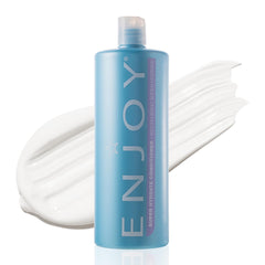 ENJOY Super Hydrate conditioner bottle pour delivers deep hydration for dry hair.