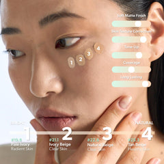Gentle Organza Fit formula suitable for sensitive skin