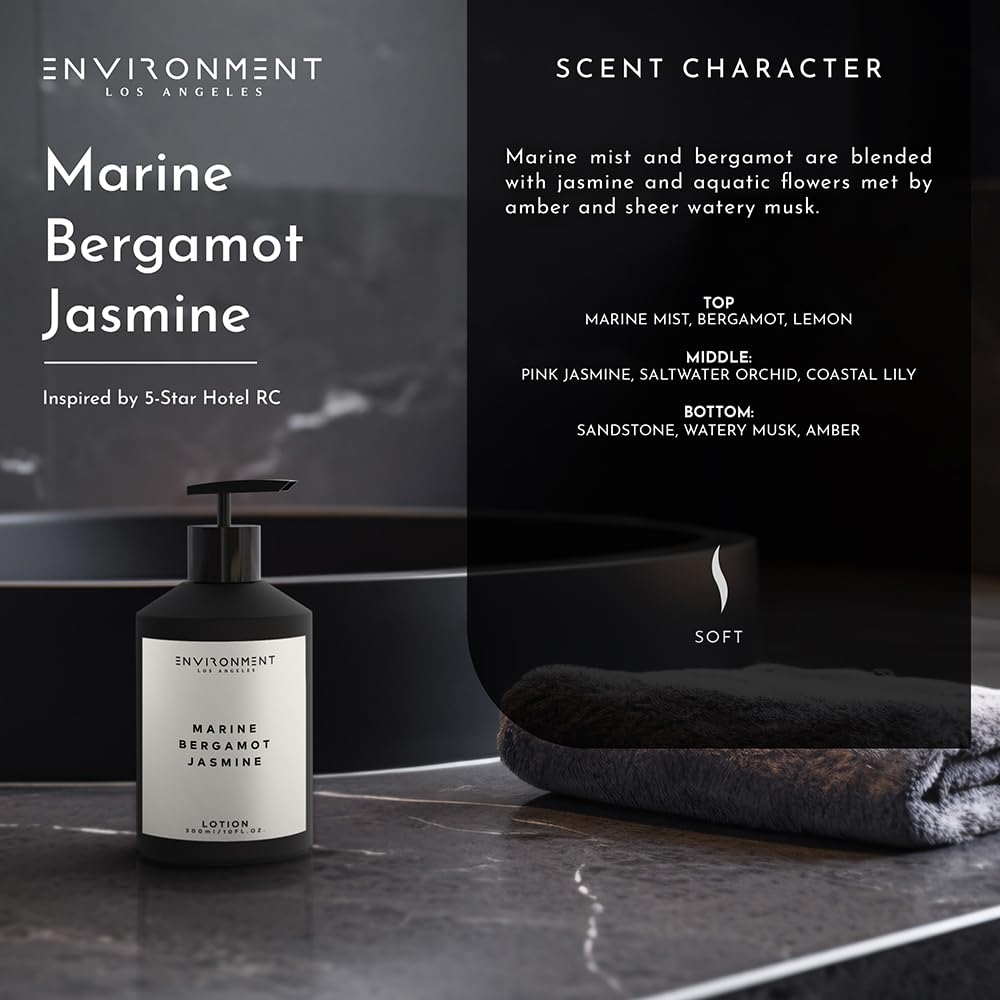 ENVIRONMENT RC lotion texture on skin emphasizing lasting softness and moisture barrier.