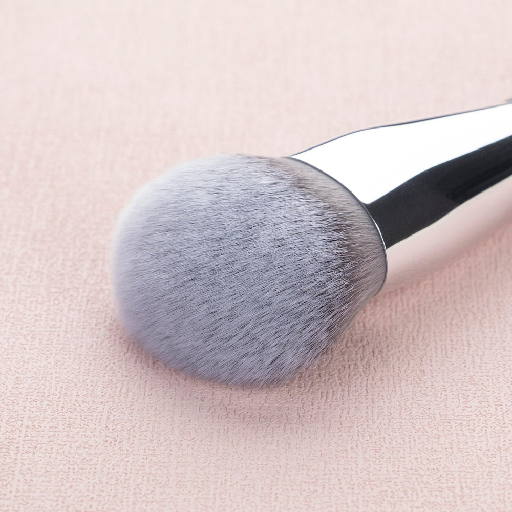ENZO KEN high end shiny ferrule provides durable, precise blending