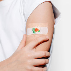 Eorbow multi use dressing protecting wounds and post treatment areas.