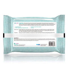 Epielle makeup remover wipes flip-top lid keeps wipes moist.
