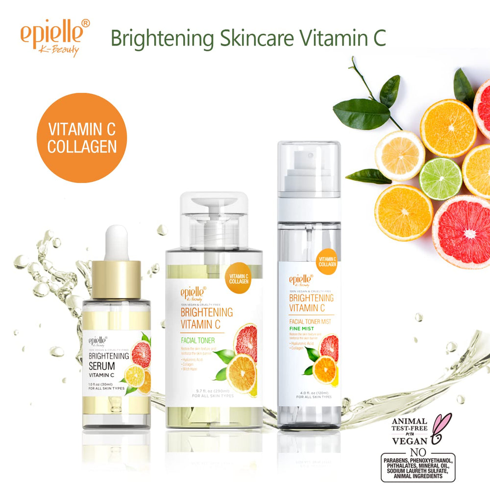 Epielle packaging box showcasing branding and vegan claim