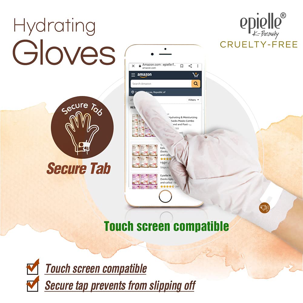 Epielle smooth silky hands after use highlighting soft texture and renewed suppleness.