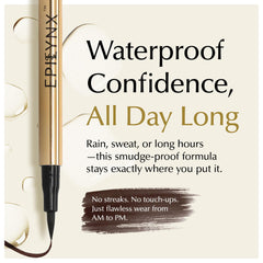 EPILYNX brown shade swatches show warm, natural definition.