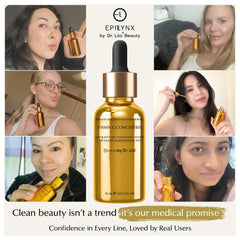 EPILYNX Vitamin C Serum sensitive skin-friendly formula gentle on redness.