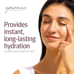 Luxurious, rich texture of Epionce Enriched Body Cream for extremely dry skin.