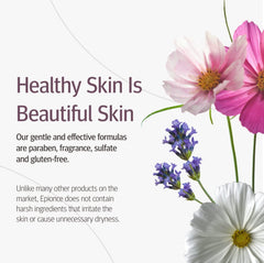 Epionce Renewal Body Lotion on legs for smooth, hydrated skin