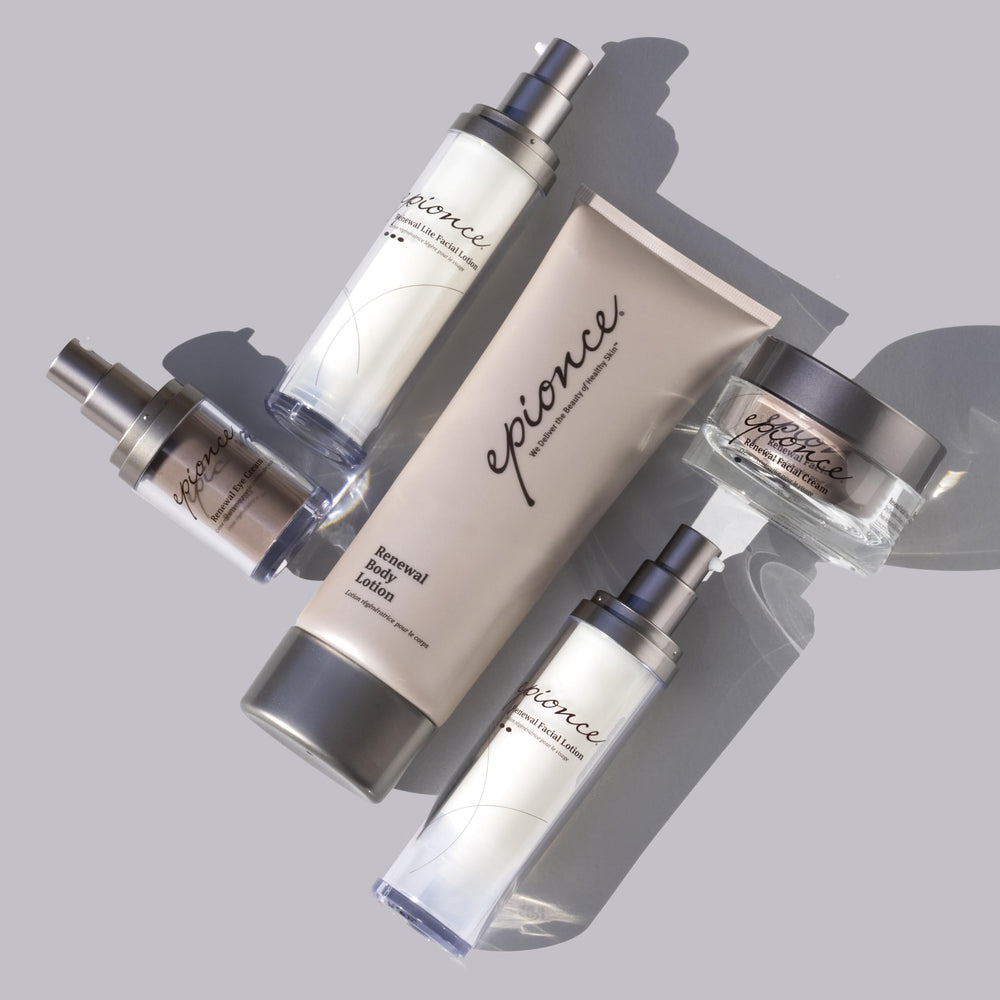 Epionce Renewal Body Lotion ingredients highlighted