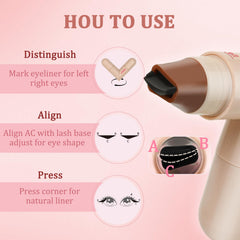 Eqimznv built-in liner supports quick touch-ups anywhere.