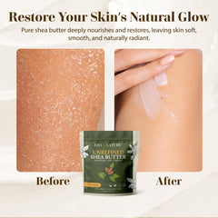 Era of Nature lip balm base using shea butter.