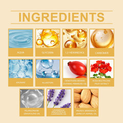 Close-up of Erae Queen Oil texture shows lightweight, fast-absorbing formula.