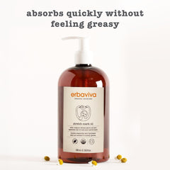 Aromatic herbs and florals scent in Erbaviva oil