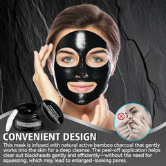 Erigathe Charcoal Peel Off Mask leaves refreshed glow after use.