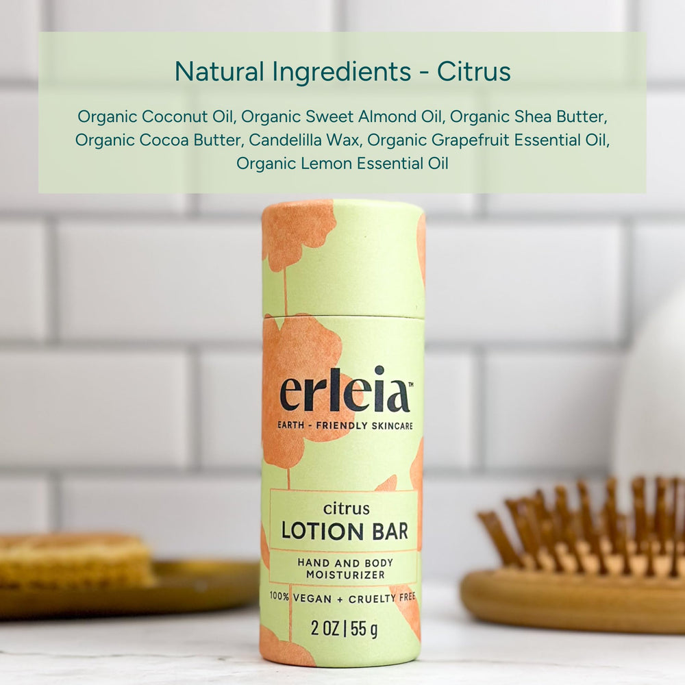Erleia vegan cruelty-free formula supports ethical skincare on the go.