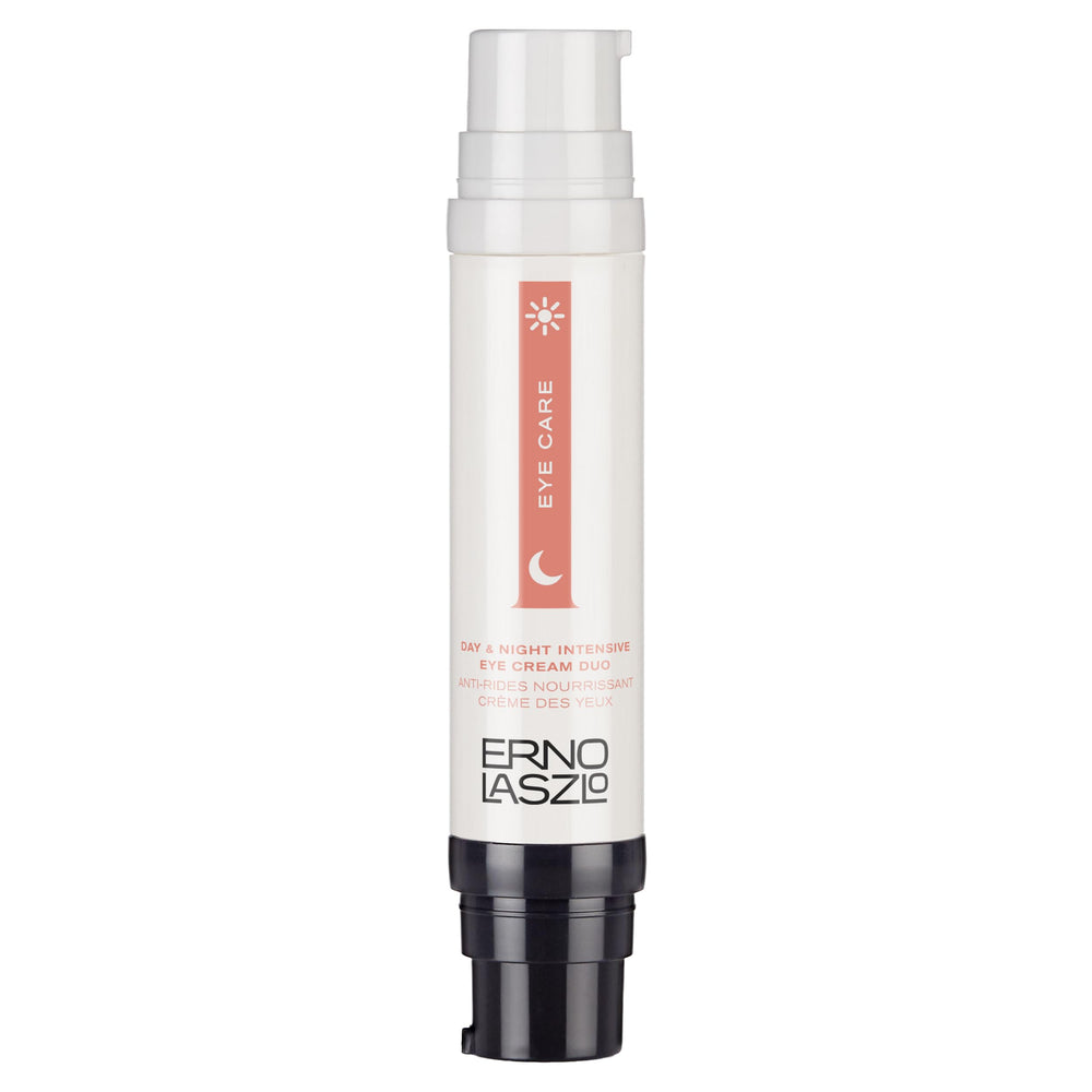 Erno Laszlo Day Intensive Eye Cream being applied for daytime brightness around the eyes