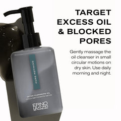 Oil targets oily congested skin for a refreshed look.
