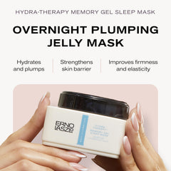 Close-up of Erno Laszlo mask jar showing premium texture.