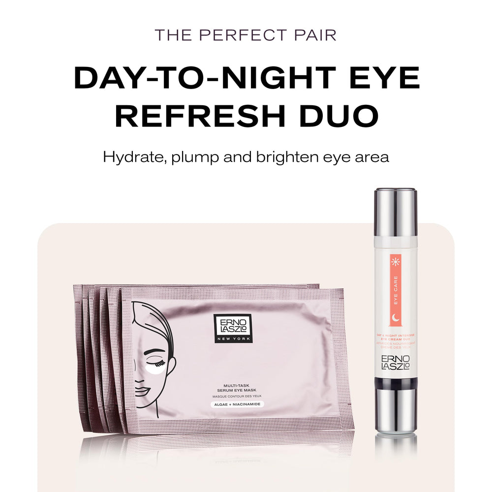 Erno Laszlo under-eye patches target fine lines and dark circles for a refreshed look.