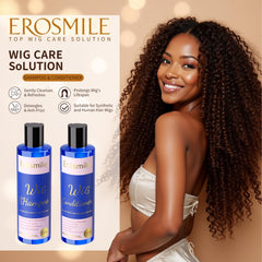 EROSMILE luxury wig conditioner bottle nourishes deeply and detangles