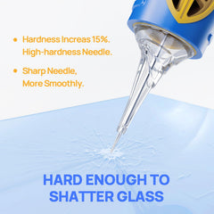 ES ETRSHIELD finger ledge ergonomic grip aids precise handling.