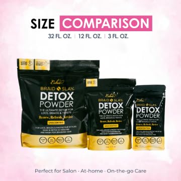 Esha Detox Powder scoop for precise at‑home mixing.