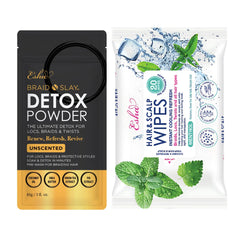 esha detox kit hair scalp wipes for no rinse refresh between washes