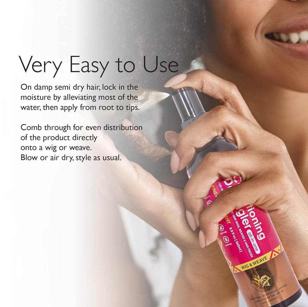 Esha pineapple scent provides tropical fragrance after application