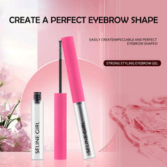 Eshioh Clear Eyebrow Gel travel case ready for quick touch-ups at work or on the go.