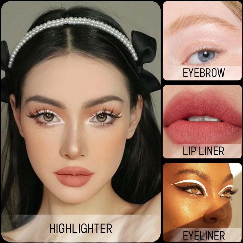 Esoterique 4-in-1 makeup pen brow pencil application for natural brows.
