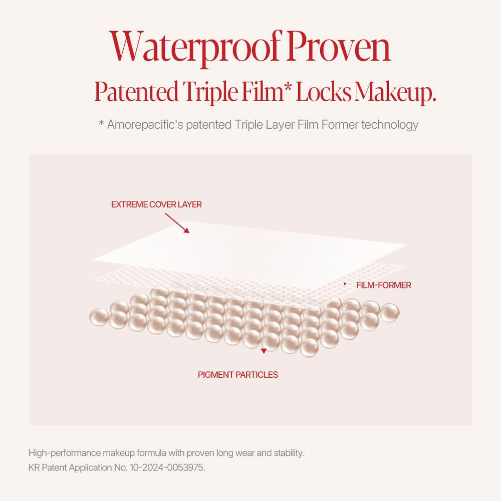 Espoir Be Velvet Cushion texture close-up showing velvety finish on skin